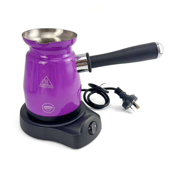 Electric Turkish Greek Arabic Coffee Maker New Automatic Sensor Anti Overflow 200ml