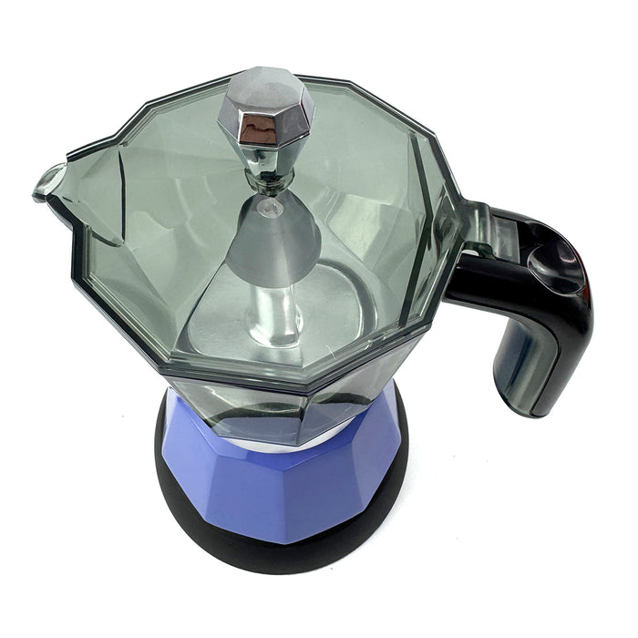 Electric Moka Coffee Maker Espresso Italian Classic Auto power off for Home 3/6Cups