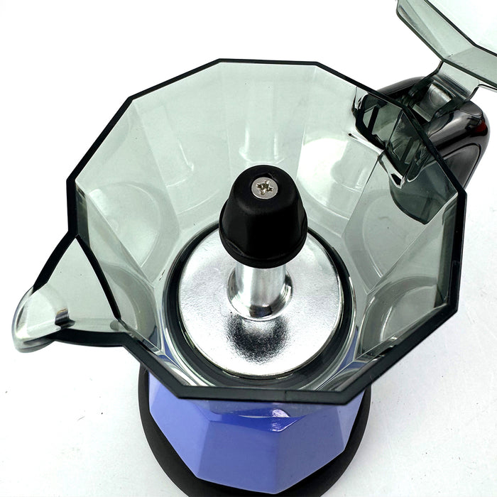 Electric Moka Coffee Maker Espresso Italian Classic Auto power off for Home 3/6Cups