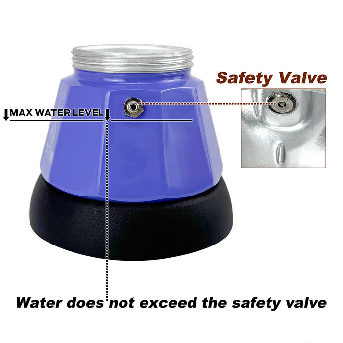 Mornest Electric Moka Coffee Maker Espresso Italian Classic 3/ 6Cups Trade Me