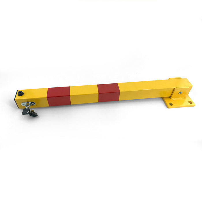 Square Heavy Duty Fold Down Security Parking Post Lock Safety Barrier 3 Keys Trade Me