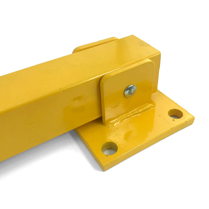 Square Heavy Duty Fold Down Security Parking Post Lock Safety Barrier 3 Keys Trade Me