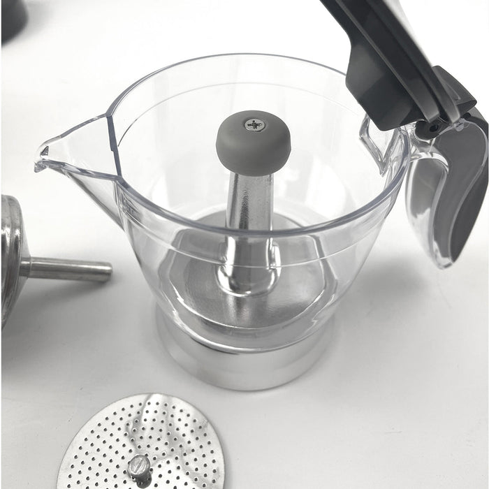 Mornest Electric Moka Coffee Maker 6 Cups Italian Classic Espresso PC Stainless Steel Trade Me