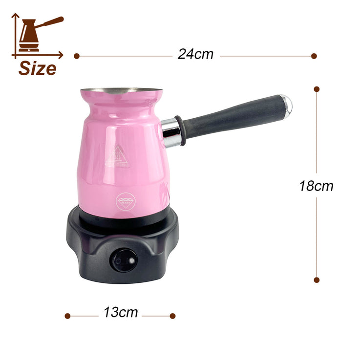 Mornest Electric Turkish Greek Arabic Coffee Maker New Automatic Sensor Anti Overflow 200ml Trade Me