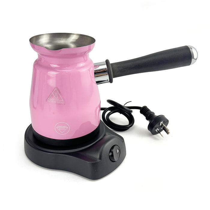 Electric Turkish Greek Arabic Coffee Maker New Automatic Sensor Anti Overflow 200ml