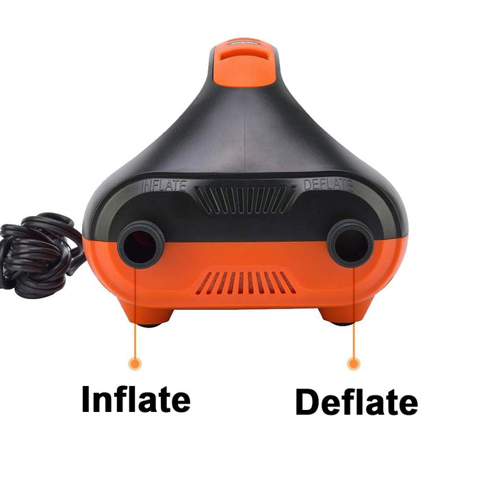 HT-782 20PSI High Pressure SUP Electric Air Pump 12V DC Paddle Board Auto-Off
