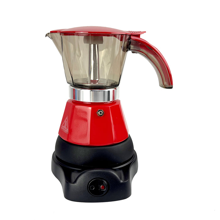 Electric Moka Coffee Maker Auto Power Off Home Espresso Italian Classic 3Cups