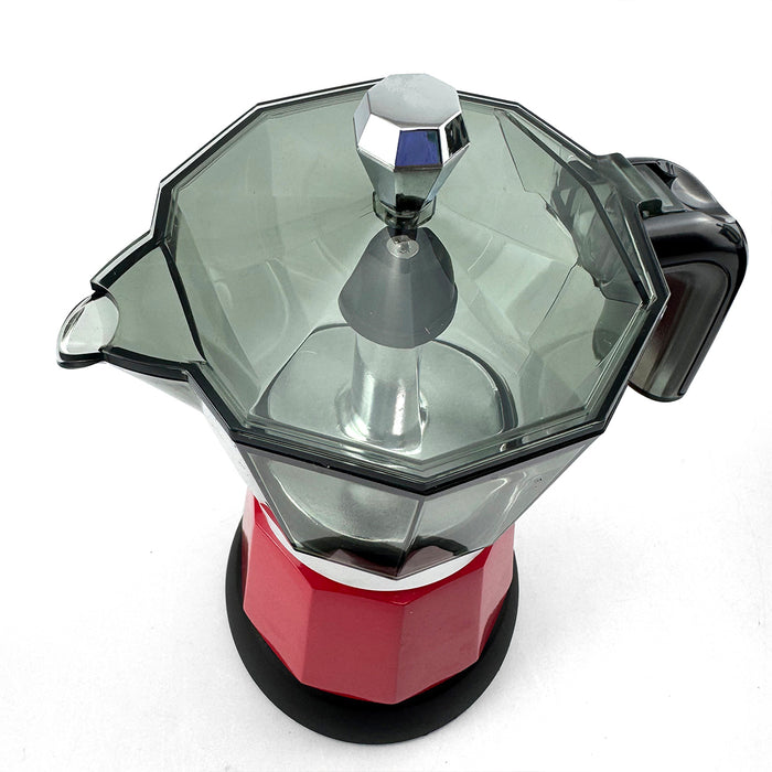 Electric Moka Coffee Maker Espresso Italian Classic Auto power off for Home 3/6Cups