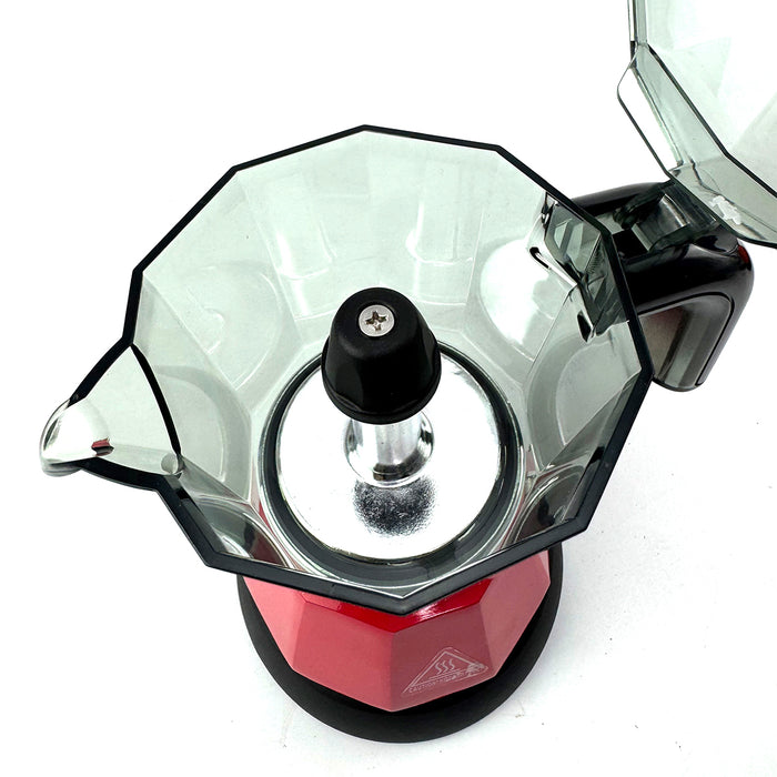 Electric Moka Coffee Maker Espresso Italian Classic Auto power off for Home 3/6Cups