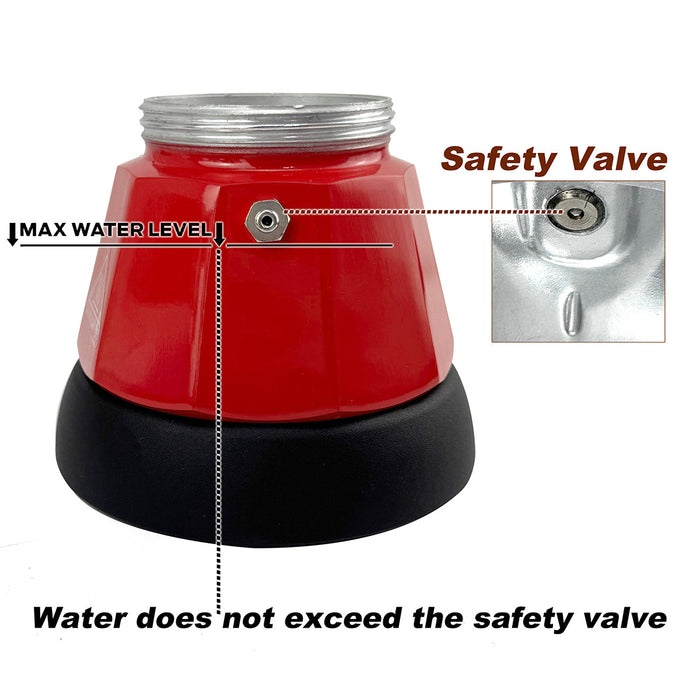 Mornest Electric Moka Coffee Maker Espresso Italian Classic 3/ 6Cups Trade Me