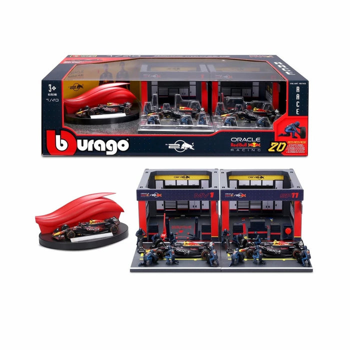 Burago 1:43 Formula Racing Model Die Cast 20PCS McLaren/Red Bull/Ferrari/Benz