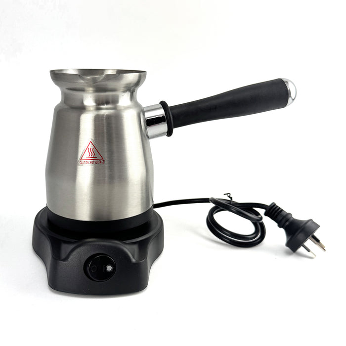 Electric Turkish Greek Arabic Coffee Maker New Automatic Sensor Anti Overflow 200ml
