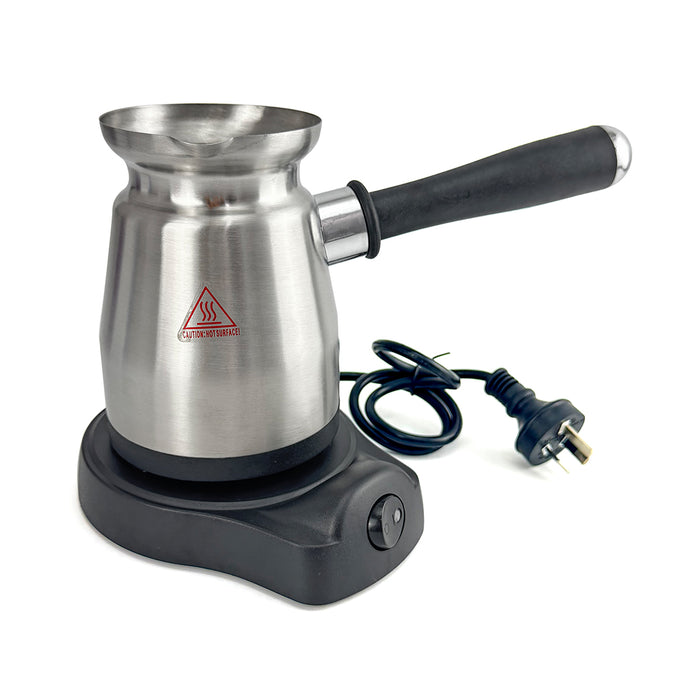 Electric Turkish Greek Arabic Coffee Maker New Automatic Sensor Anti Overflow 200ml
