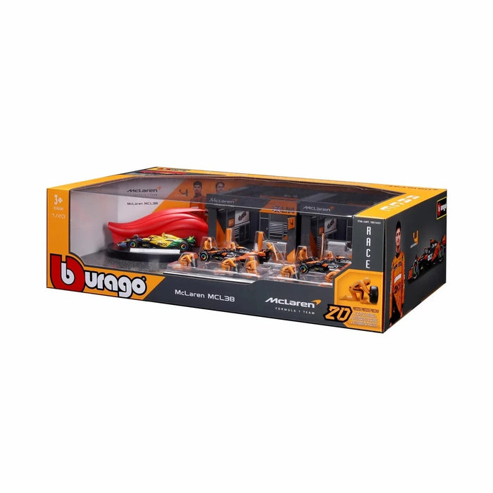 Burago 1:43 Formula Racing Model Die Cast 20PCS McLaren/Red Bull/Ferrari/Benz
