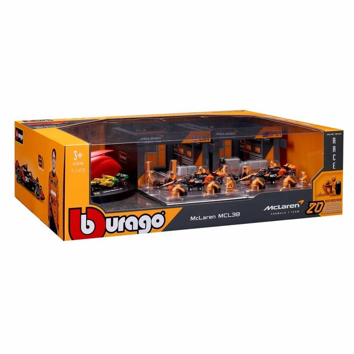 Burago 1:43 Formula Racing Model Die Cast 20PCS McLaren/Red Bull/Ferrari/Benz