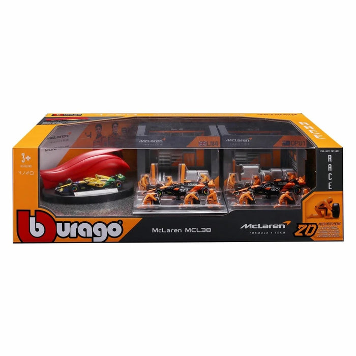 Burago 1:43 Formula Racing Model Die Cast 20PCS McLaren/Red Bull/Ferrari/Benz