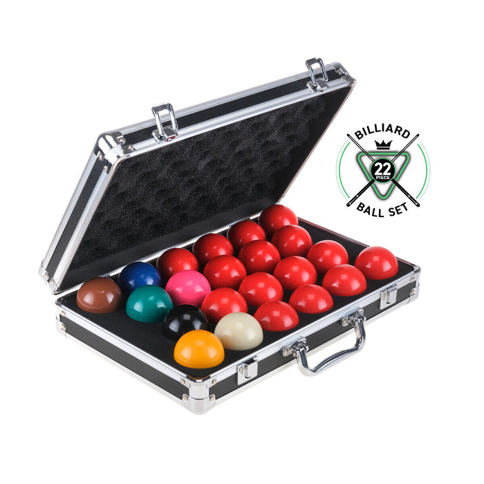 Billiard Pool / Snooker Ball Set 16/22pcs With Aluminium Carry Case Sports