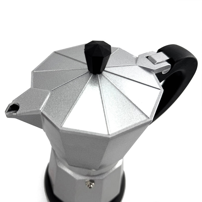 Electric Aluminium Moka Coffee Maker Espresso Italian Classic auto power off Home 3/6Cups