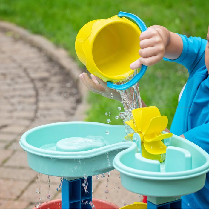 2024 Step2 Summer Seaside Double Spin & Showers Water Table with 22 Accessories