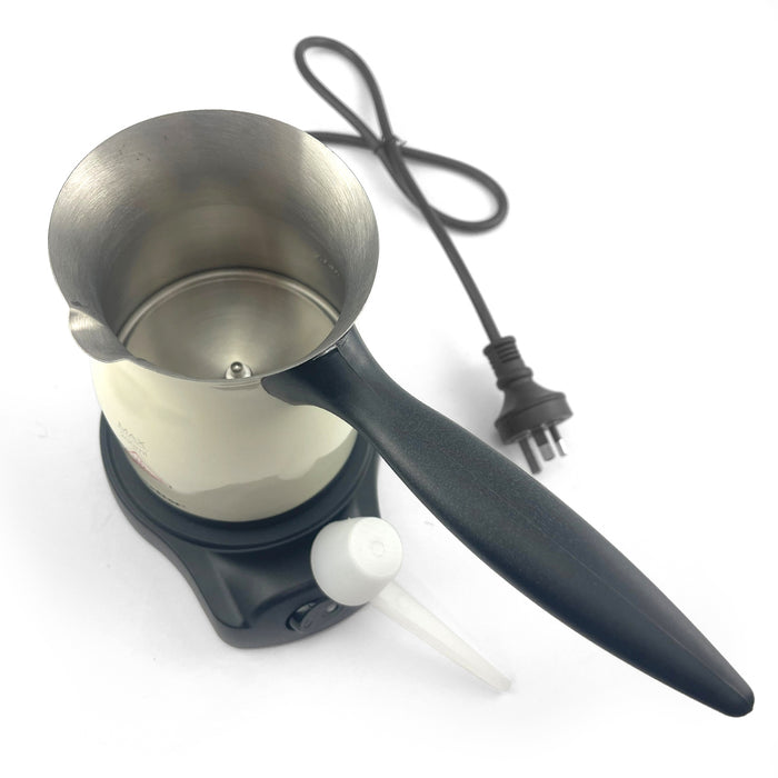 Mornest Electric Turkish Greek Arabic Coffee Maker Automatic Sensor Anti Overflow 220ml