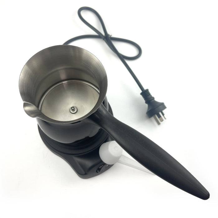 Mornest Electric Turkish Greek Arabic Coffee Maker Automatic Sensor Anti Overflow 220ml