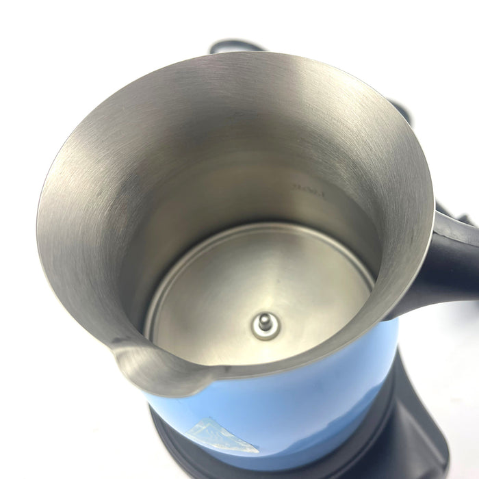 Mornest Electric Turkish Greek Arabic Coffee Maker Automatic Sensor Anti Overflow 220ml