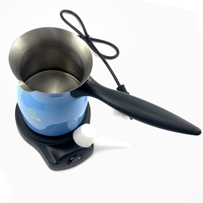 Mornest Electric Turkish Greek Arabic Coffee Maker Automatic Sensor Anti Overflow 220ml