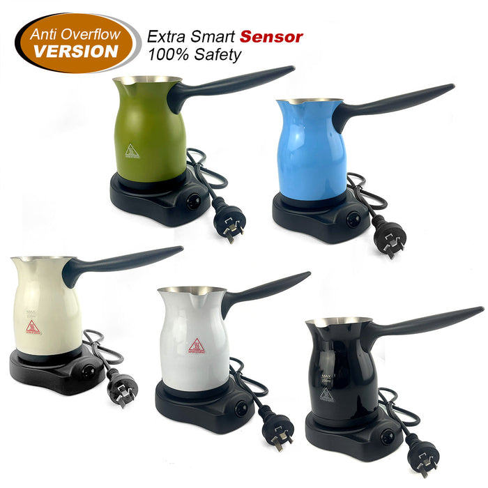 Mornest Electric Turkish Greek Arabic Coffee Maker Automatic Sensor Anti Overflow 220ml Trade Me