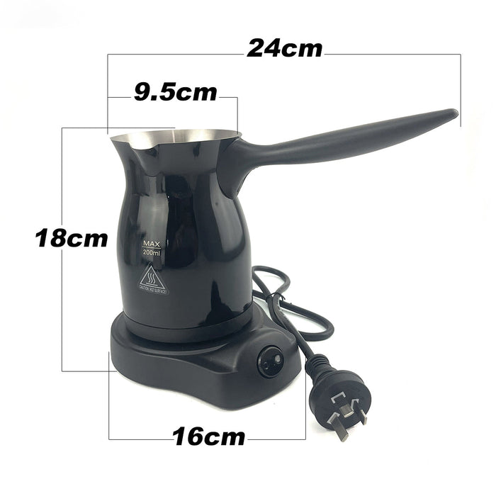 Mornest Electric Turkish Greek Arabic Coffee Maker Automatic Sensor Anti Overflow 220ml Trade Me