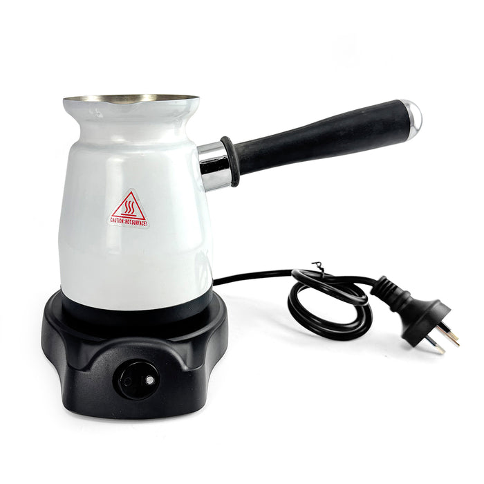 Electric Turkish Greek Arabic Coffee Maker New Automatic Sensor Anti Overflow 200ml