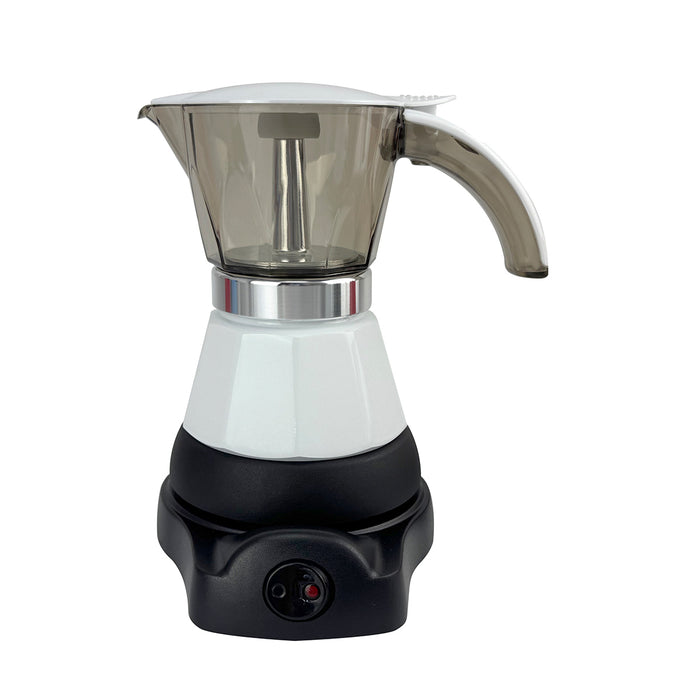 Electric Moka Coffee Maker Auto Power Off Home Espresso Italian Classic 3Cups