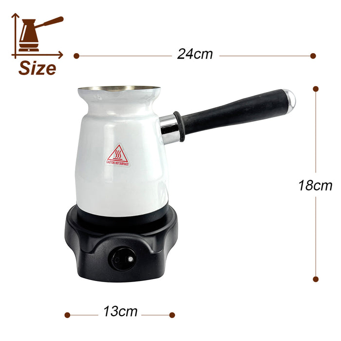 Mornest Electric Turkish Greek Arabic Coffee Maker New Automatic Sensor Anti Overflow 200ml Trade Me