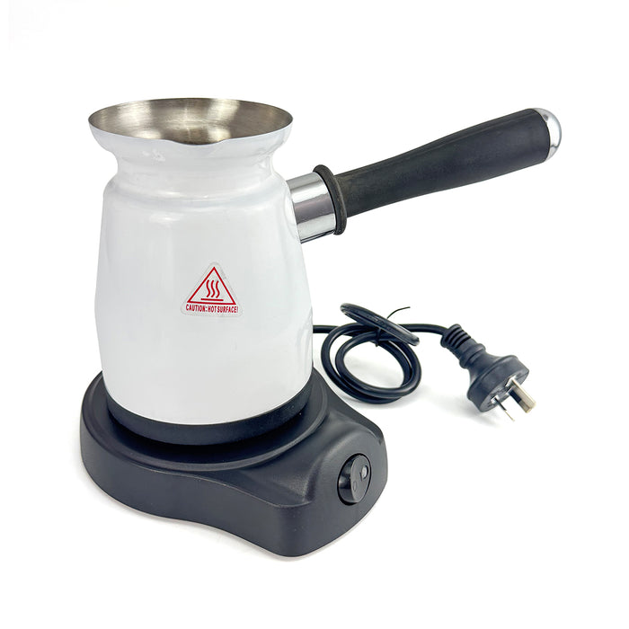 Electric Turkish Greek Arabic Coffee Maker New Automatic Sensor Anti Overflow 200ml