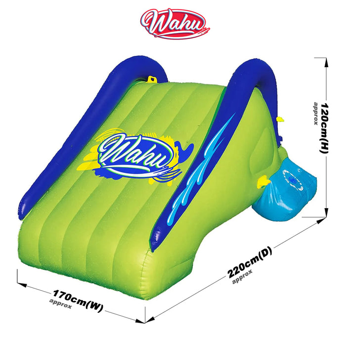 Wahu Inflatable Pool Water Slide Kids Play Centre Supa-Doopa Outdoor Water Fun AU STOCK