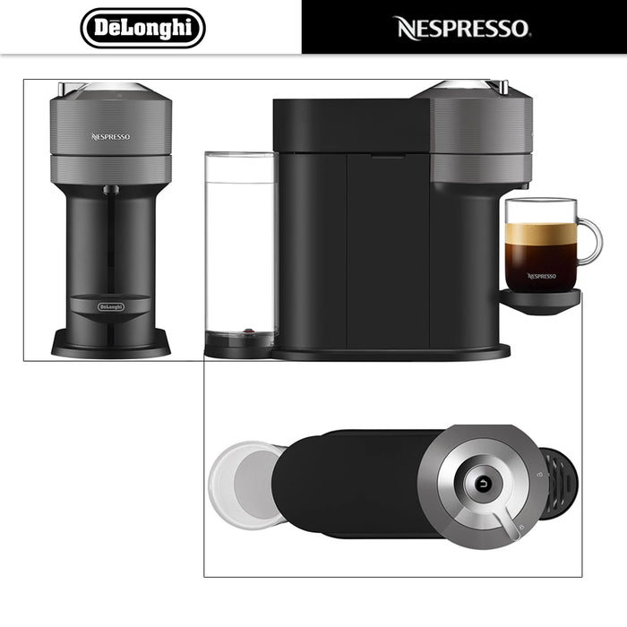 DeLonghi ENV120W Nespresso Vertuo Next espressos Coffee Machine White & Grey