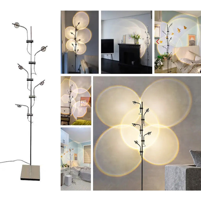 Aegean LED Floor Lamp Warm Light / Nutruel Light adjustable light angle AU