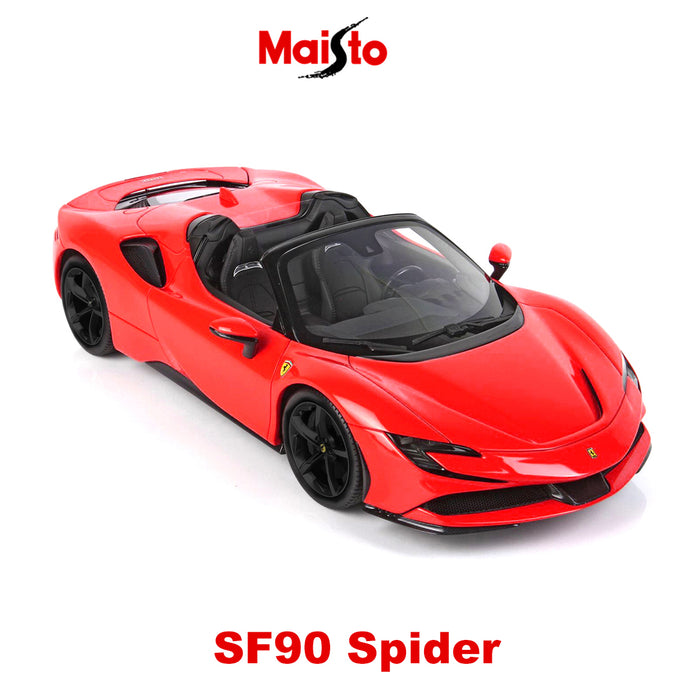 Maisto 1:18 Metallic Diecast Car Model Special Edition Series SF90 Spider AU