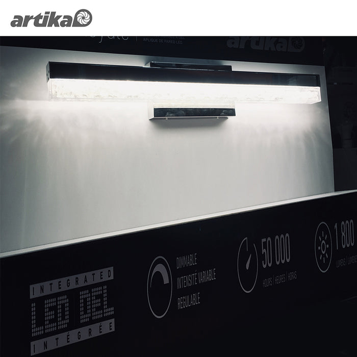 Artika Modern LED Bathroom Vanity Light Lifetime 50000h 1800 Lumens 26W