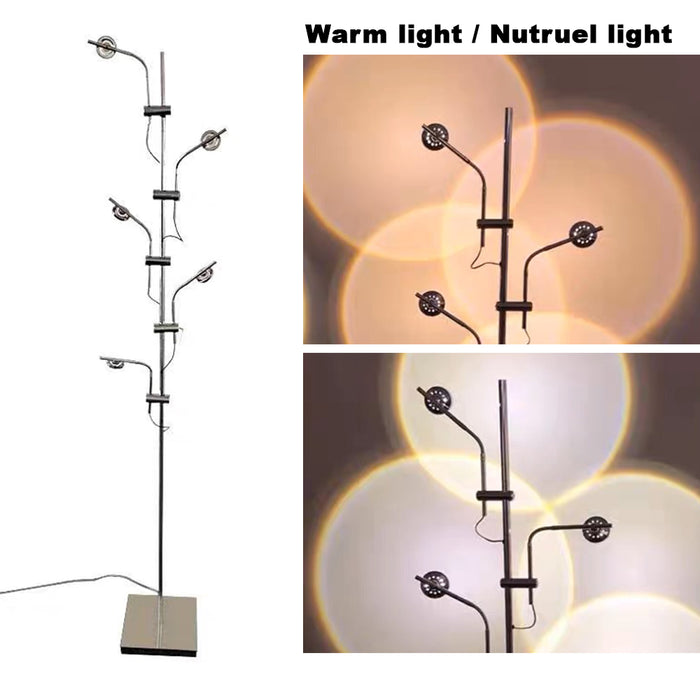Aegean LED Floor Lamp Warm Light / Nutruel Light adjustable light angle AU