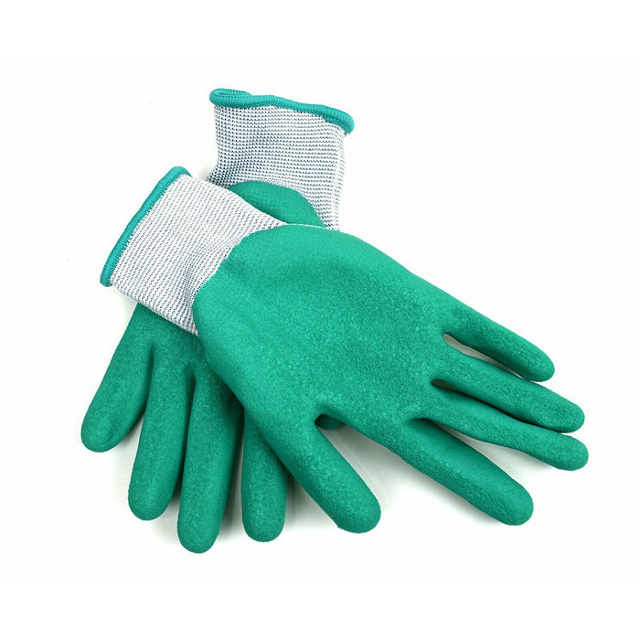 10 Pairs BBH Gardening Garden Gloves Antimicrobial protection Latex Coating