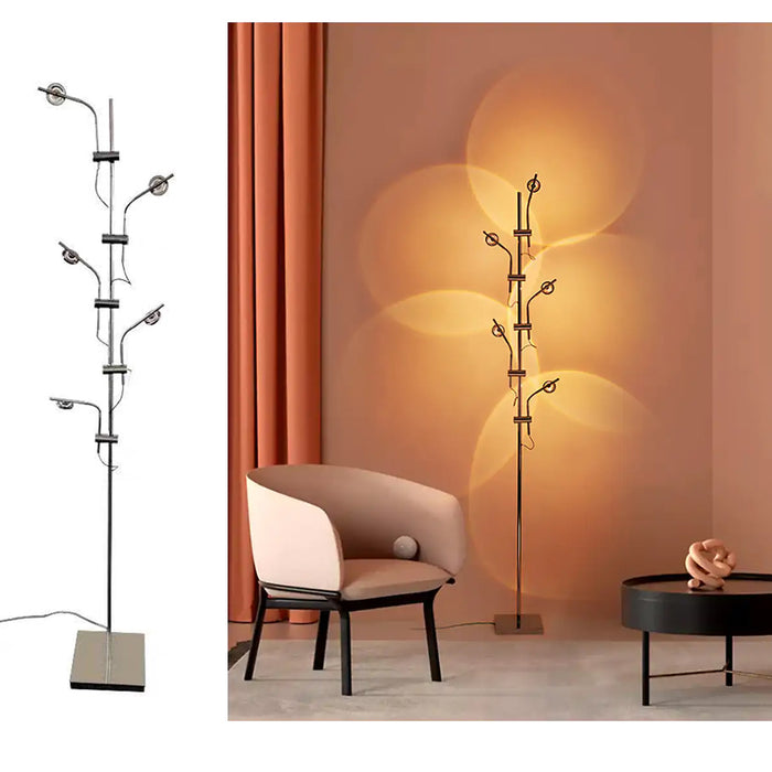 Aegean LED Floor Lamp Warm Light / Nutruel Light adjustable light angle AU