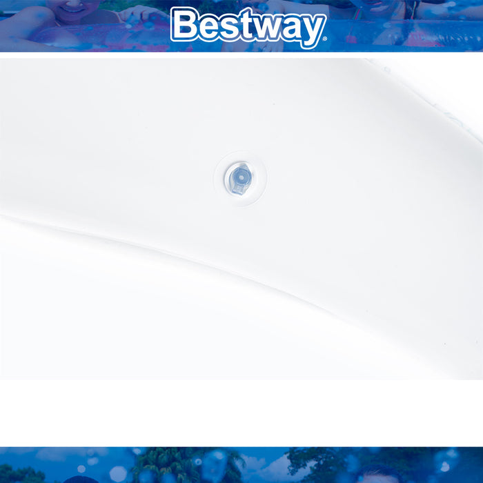 Bestway 2.94mx1.93m H2OGO Rainbow Butterfly Pool Float Water Mattress
