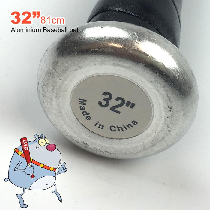 Silver 25"/63CM & 32"/81CM  Aluminium Baseball Bat Racket Softball Outdoor Sports Family Safety Exercise Sports Training