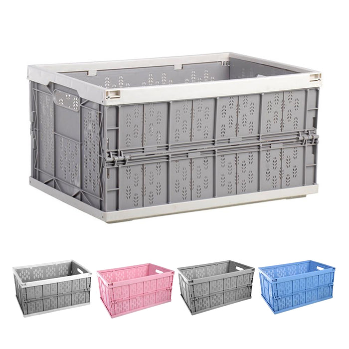 32L Archive Instacrate Collapsible Box Folding Container Crate Car Storage