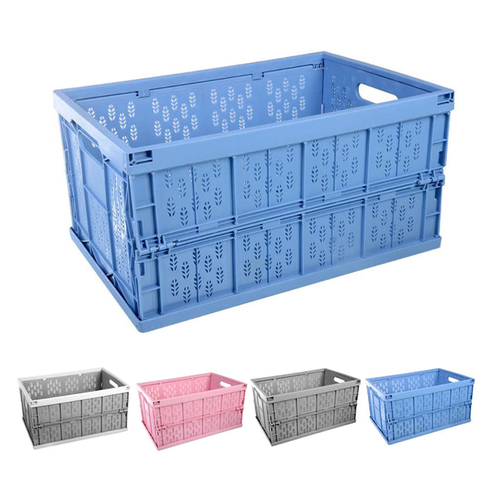 32L Archive Instacrate Collapsible Box Folding Container Crate Car Storage