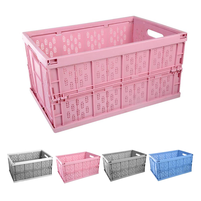 32L Archive Instacrate Collapsible Box Folding Container Crate Car Storage