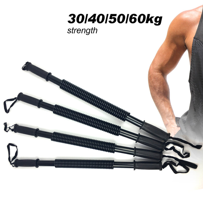 50Kg Power Twister Flexible Stretch Spring Bendy Bar Arm Gym