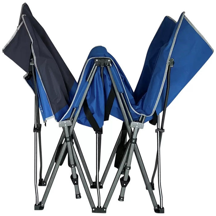 Hidden Wild XL Portable Folding Camp Bed Cot with Carry Bag Instant Open & Close