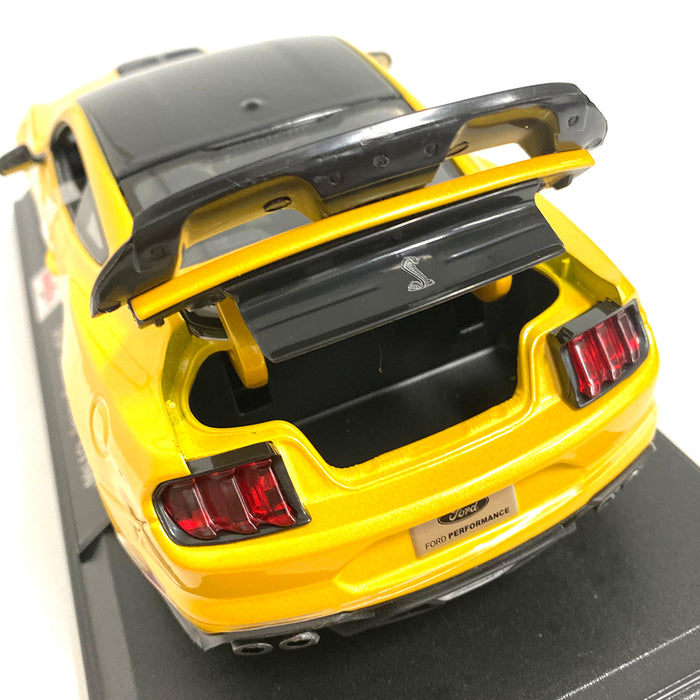 Maisto Yellow 2020 mustang shelby GT500 Edition DieCast Car Model 1:18 AU STOCK
