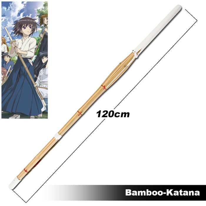100/120cm Kendo Shinai Bamboo Katana Sparing Japanese Practice Training Sword AU STOCK